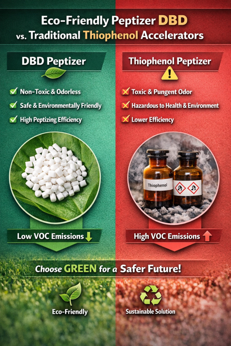 Environmentally Friendly Peptizer DBD: The Superior Alternative to Traditional Thiophenol-based Peptizers